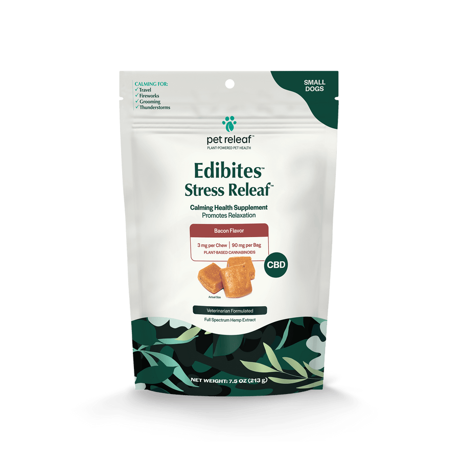 Stress Releaf CBD Edibites For Dogs – Bacon