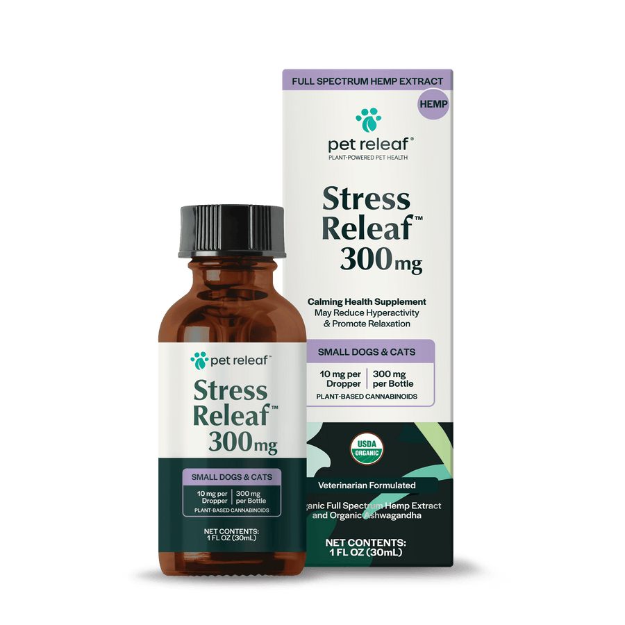 USDA Organic Stress Releaf Hemp Oil for Pets
